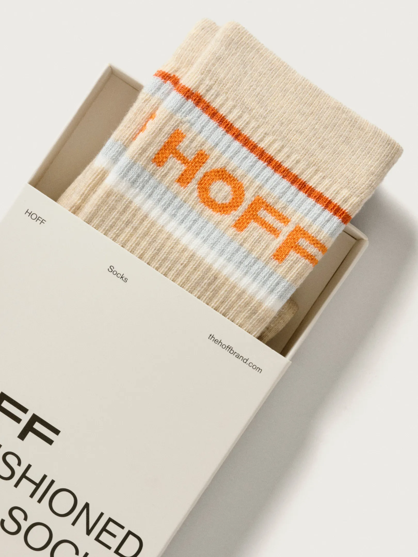 Accessoires-HOFF BEIGE SOCKEN