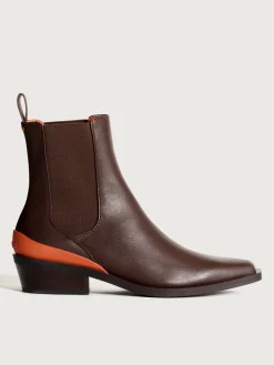 Stiefel Und Stiefeletten-HOFF COWBOY-STIEFELETTE RODEO BRAUN