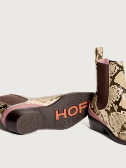 Stiefel Und Stiefeletten-HOFF COWBOY-STIEFELETTE RODEO BEIGE