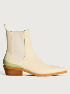 Stiefel Und Stiefeletten-HOFF COWBOY-STIEFELETTE RODEO OFF WHITE