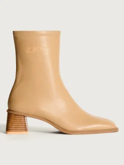 Stiefel Und Stiefeletten-HOFF DATE BEIGE STIEFELETTE MIT ABSATZ