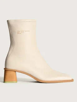 Stiefel Und Stiefeletten-HOFF DATE OFF WHITE STIEFELETTE MIT ABSATZ