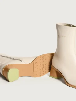 Stiefel Und Stiefeletten-HOFF DATE OFF WHITE STIEFELETTE MIT ABSATZ