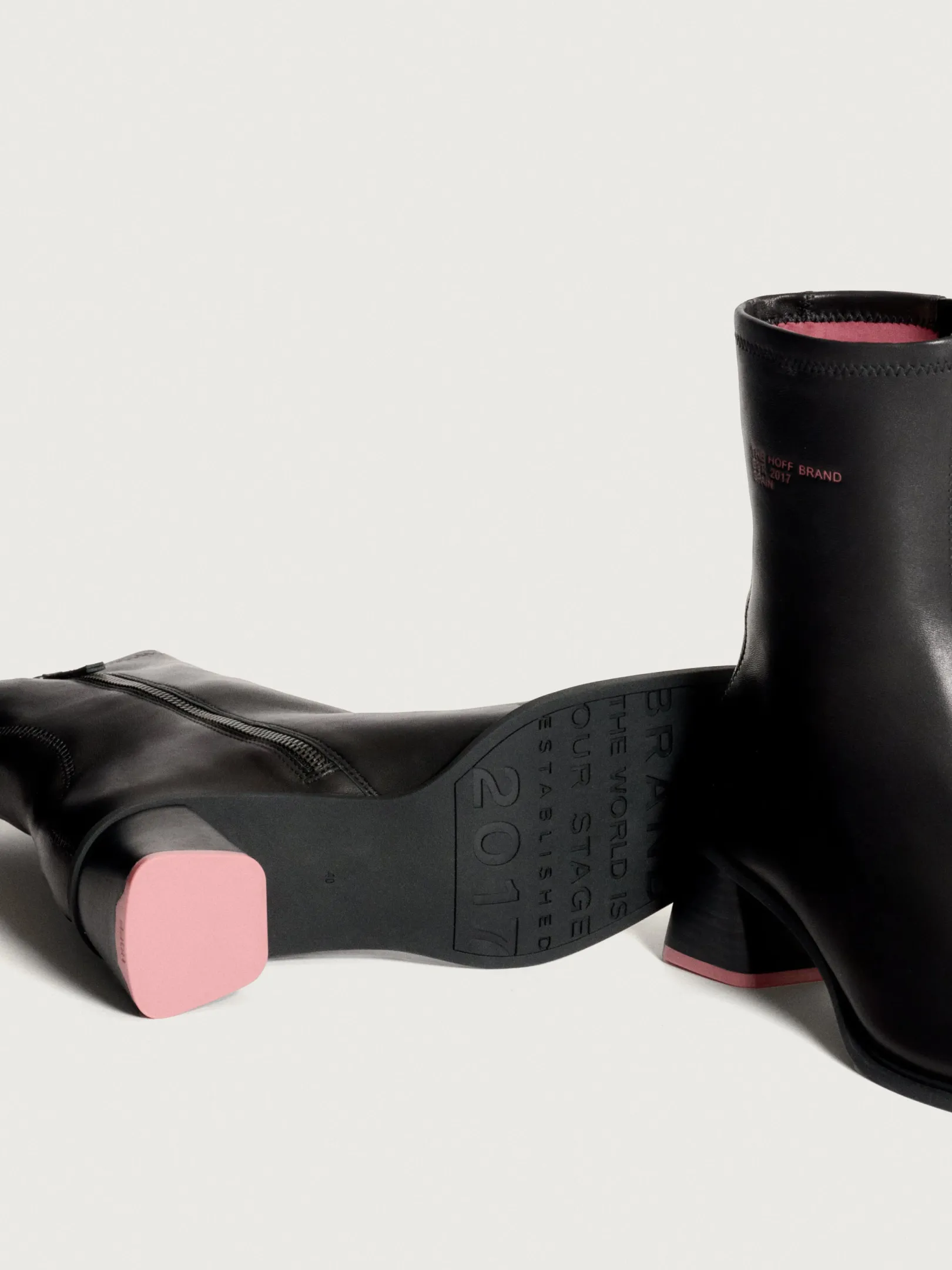 Stiefel Und Stiefeletten-HOFF DATE SCHWARZE STIEFELETTE MIT ABSATZ