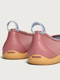 Flacher Schuh-HOFF GARNIER BALLERINA BURGUNDERROT