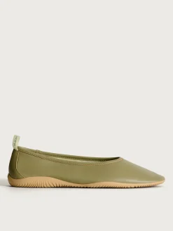 Flacher Schuh-HOFF GARNIER BALLERINA GRÜN