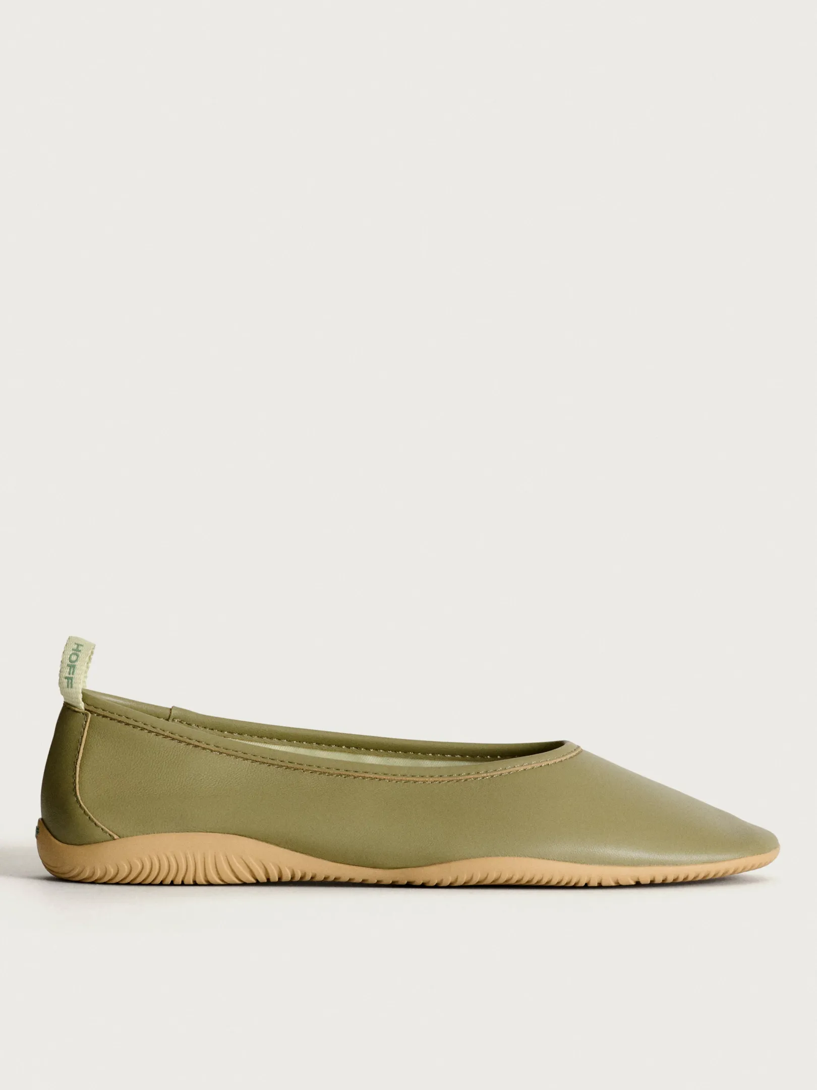 Flacher Schuh-HOFF GARNIER BALLERINA GRÜN