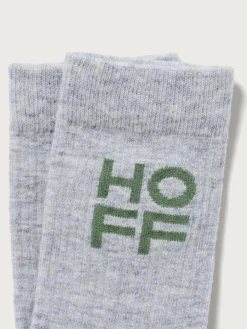 Accessoires-HOFF GRAUE KASCHMIR-SOCKEN