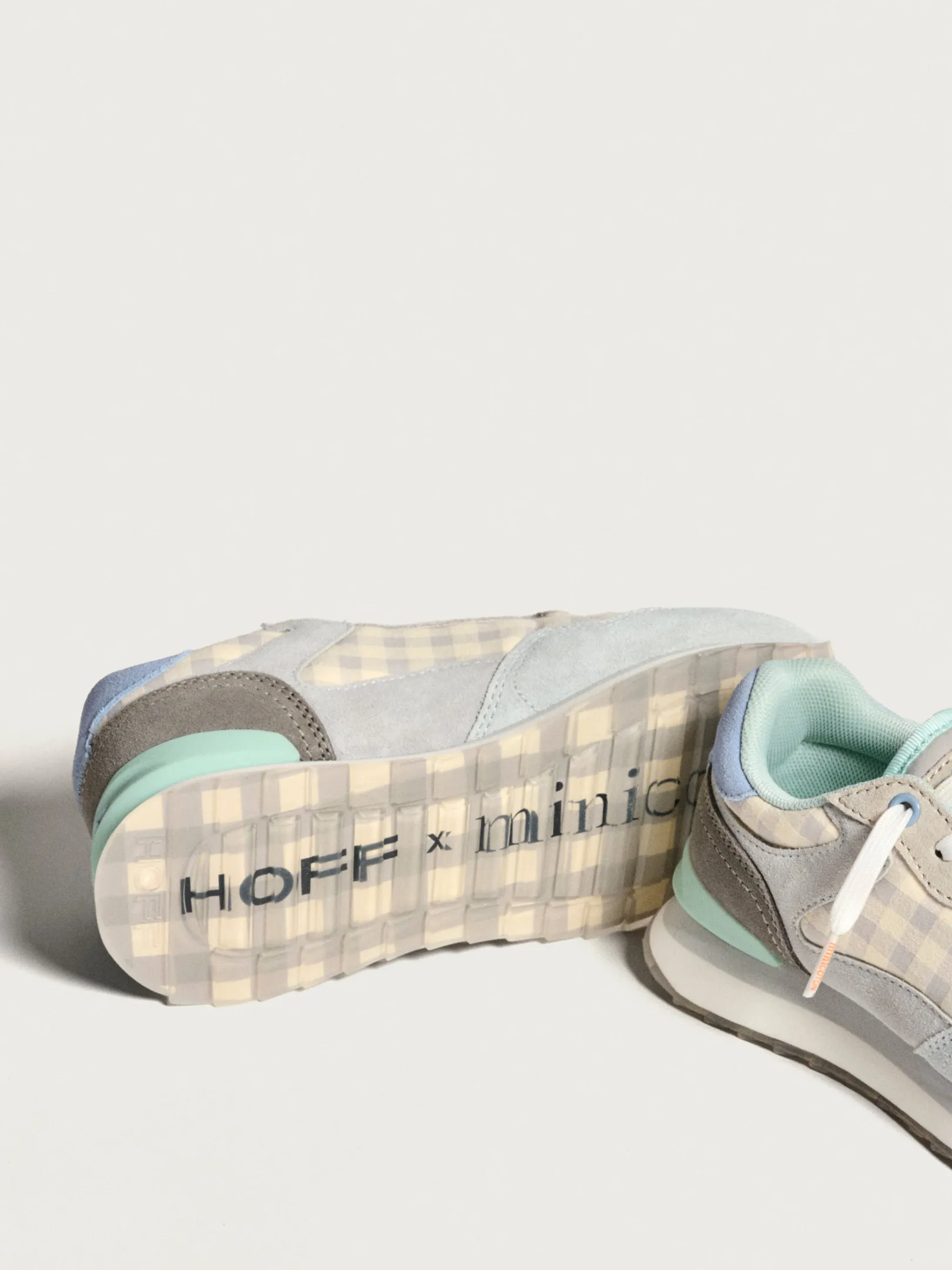 Sneakers-HOFF X MINICOTON MINI VICHY BLUE
