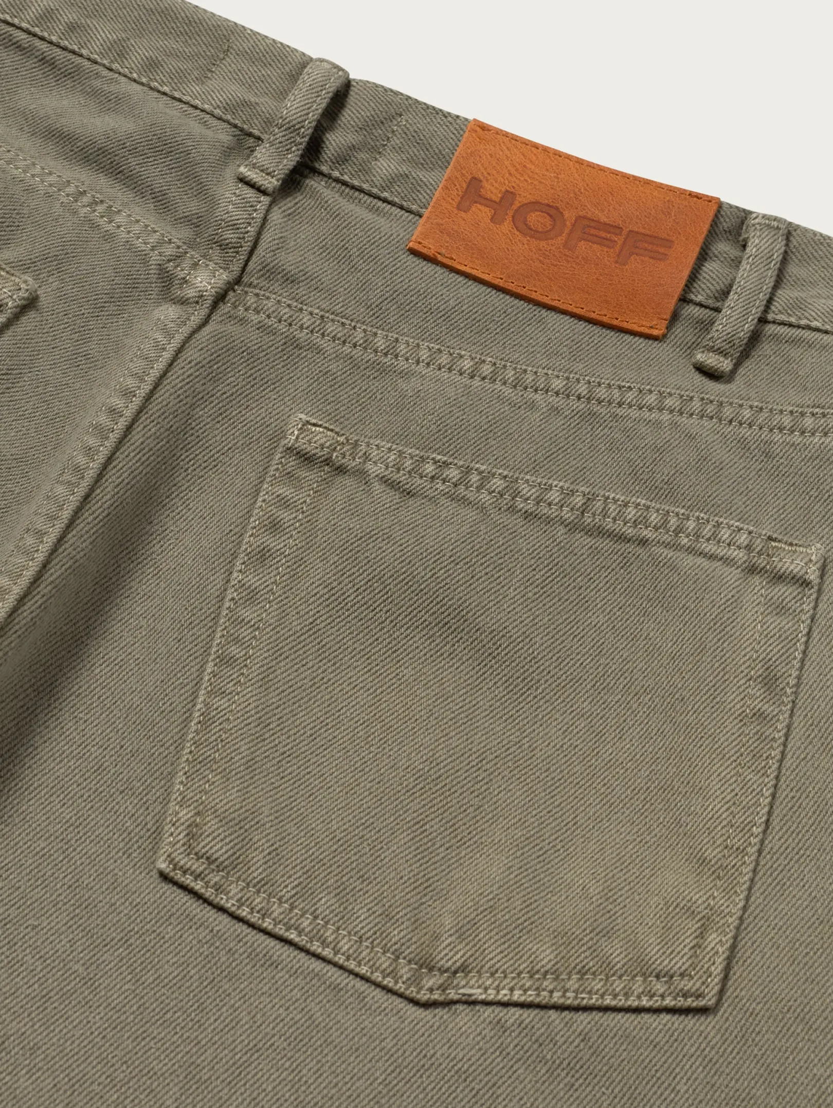 Hosen-HOFF KHAKI DENIM