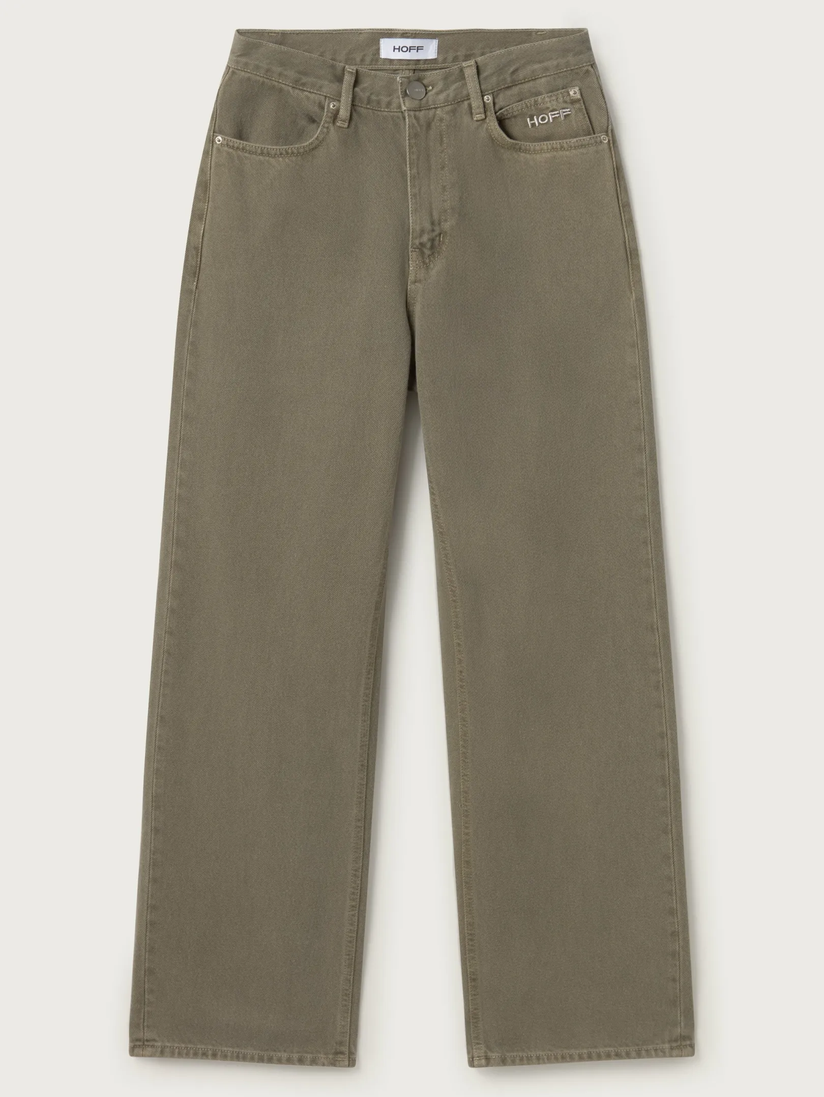 Hosen-HOFF KHAKI DENIM