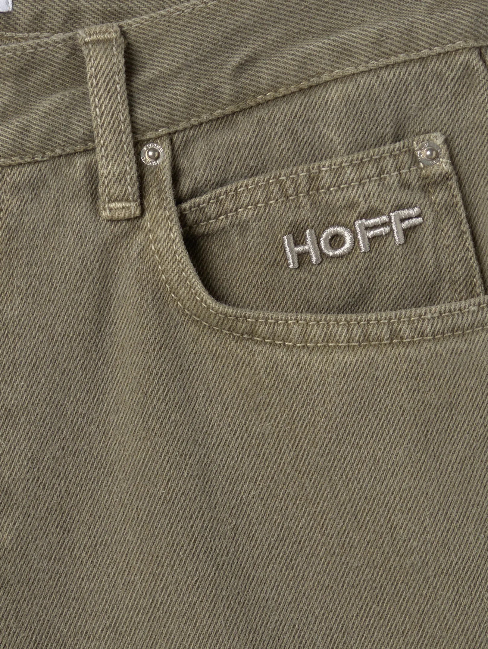 Hosen-HOFF KHAKI DENIM