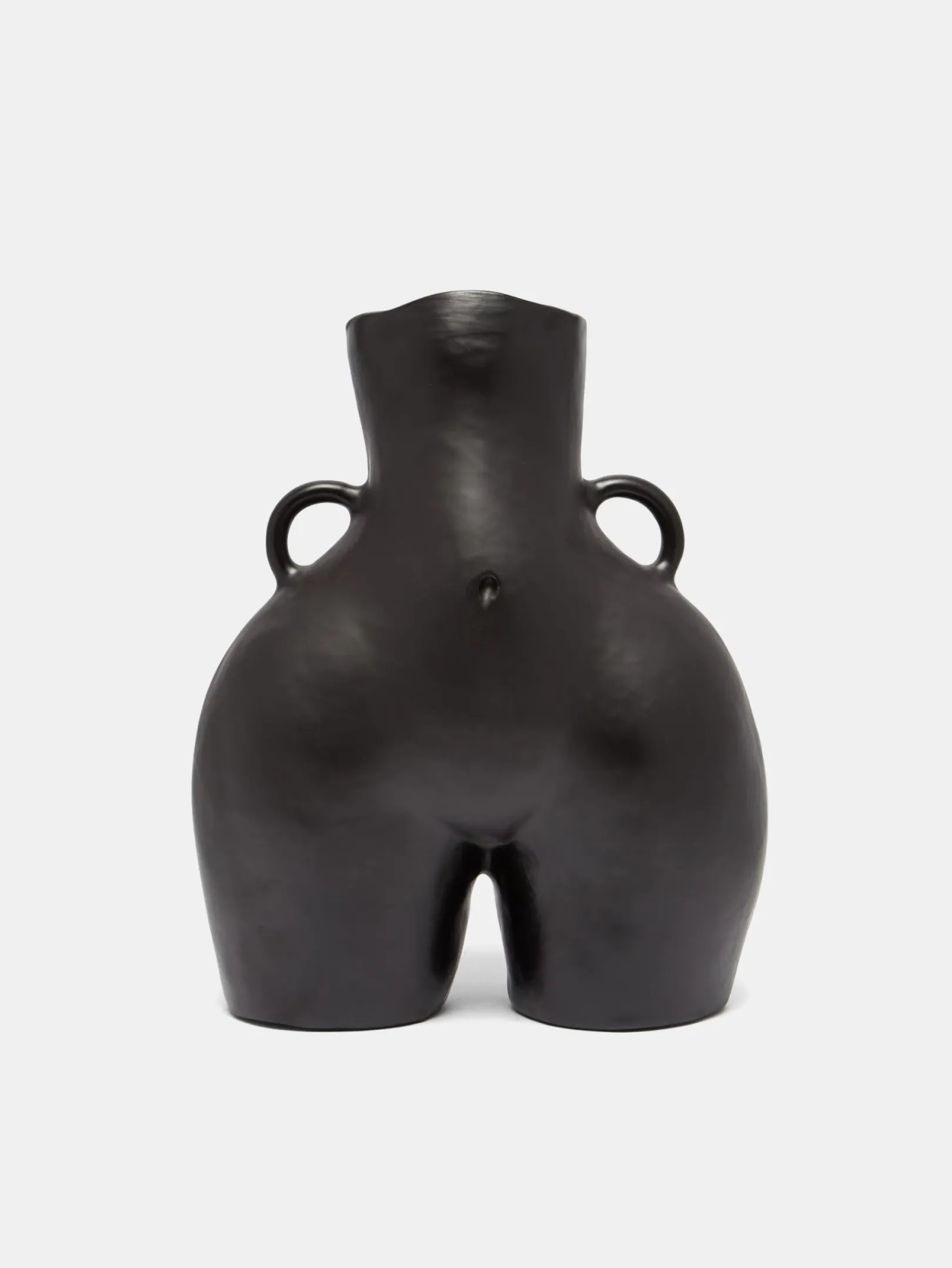 Deko|Deko-HOFF LOVE HANDLES VASE BLACK