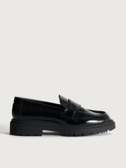 Flacher Schuh-HOFF MOKASSIN SCHOOL SCHWARZ