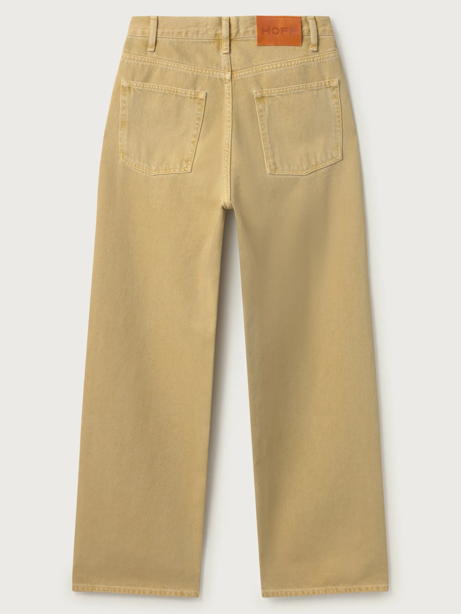 Hosen-HOFF MUSTARD DENIM
