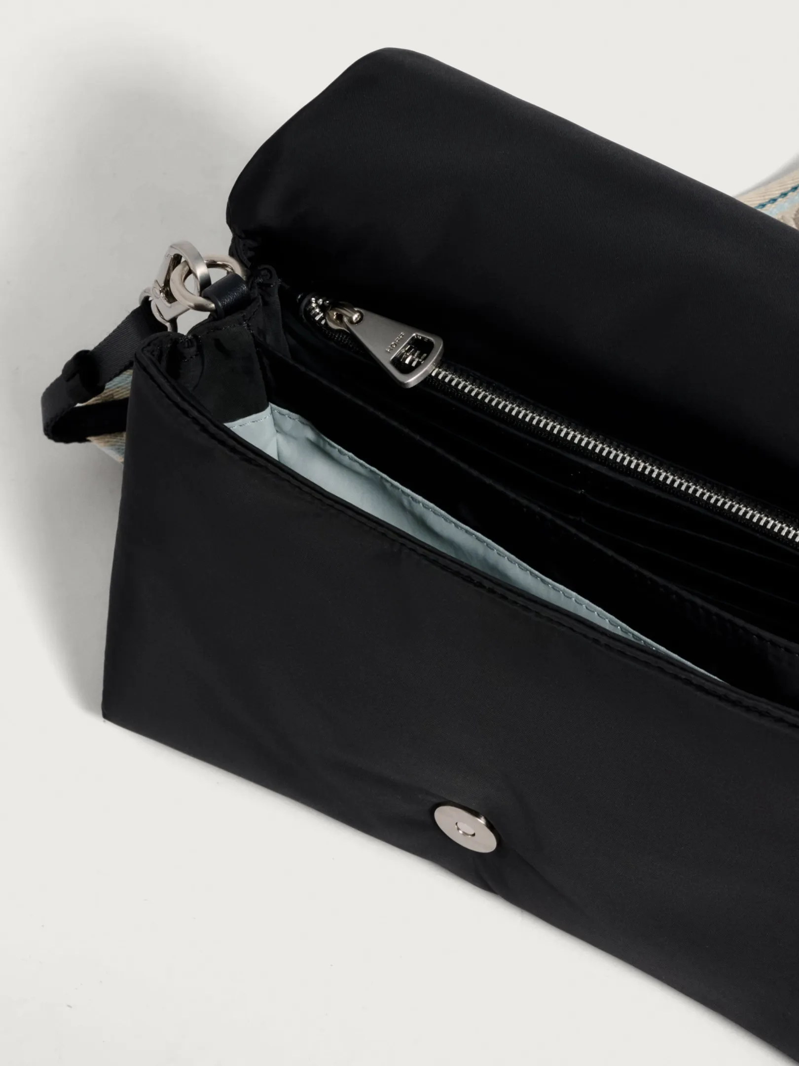 Nylon|Umhängetaschen-HOFF SCHULTERTASCHE EVEREST NYLON SCHWARZ